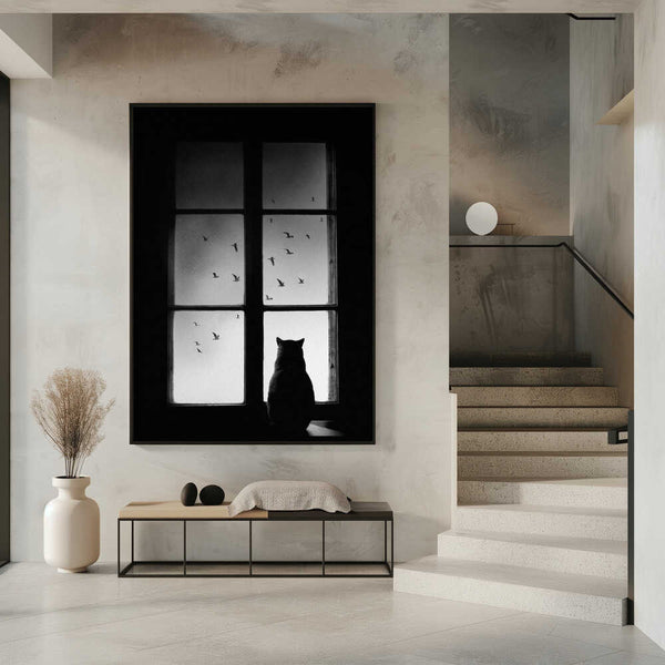 Tablou înramat „winter is coming” de Mario Pucic