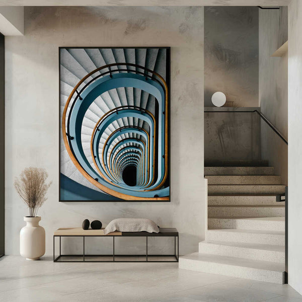 Tablou înramat „Black hole” de Jef Van den Houte