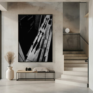 Tablou înramat „Queen Street” de Jian Wang