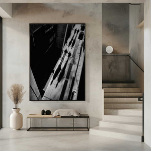 Tablou înramat „Queen Street” de Jian Wang