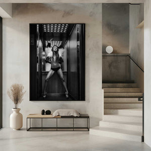 Tablou înramat „Elevator” de Martin Krystynek MQEP