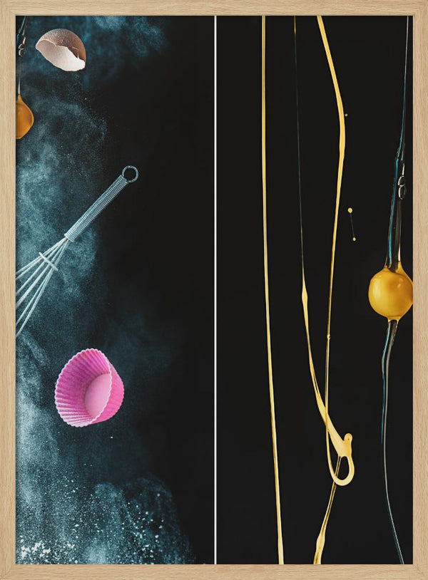 Tablou înramat „Kitchen mess” de Dina Belenko