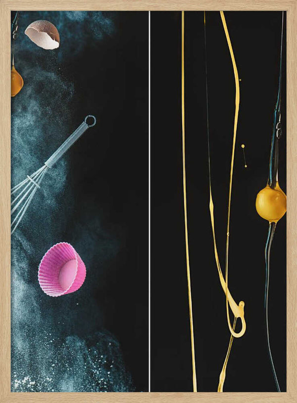 Tablou înramat „Kitchen mess” de Dina Belenko