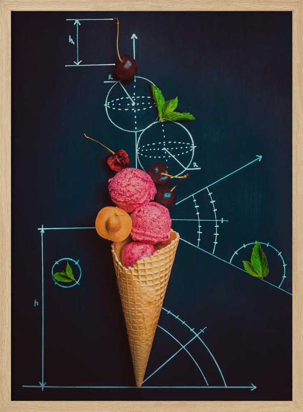 Tablou înramat „Summer homework” de Dina Belenko