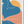 Tablou înramat „Blue Shoulder” de Pictufy Studio II