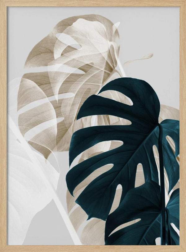 Tablou înramat „Monstera Creative 05” de Pictufy Studio III