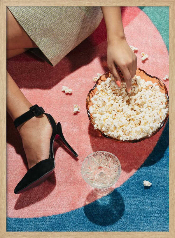 Tablou înramat „Movie Night #02” de Pictufy Studio III