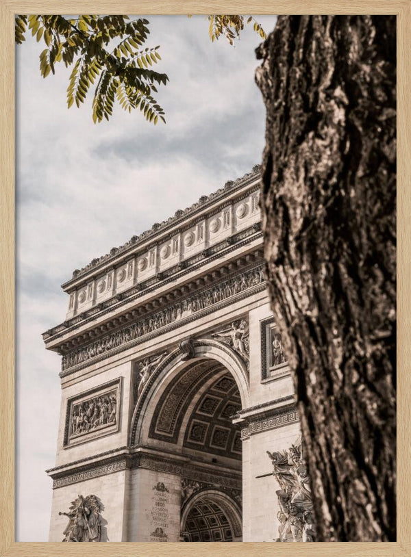 Tablou înramat „Arc de Triomphe Paris” de Pictufy Studio III