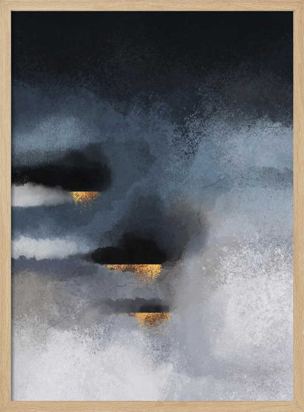 Tablou înramat „Cloudburst” de Elisabeth Fredriksson