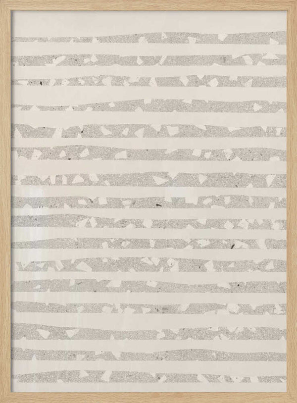 Tablou înramat „Fragmented Stripes” de uplusmestudio