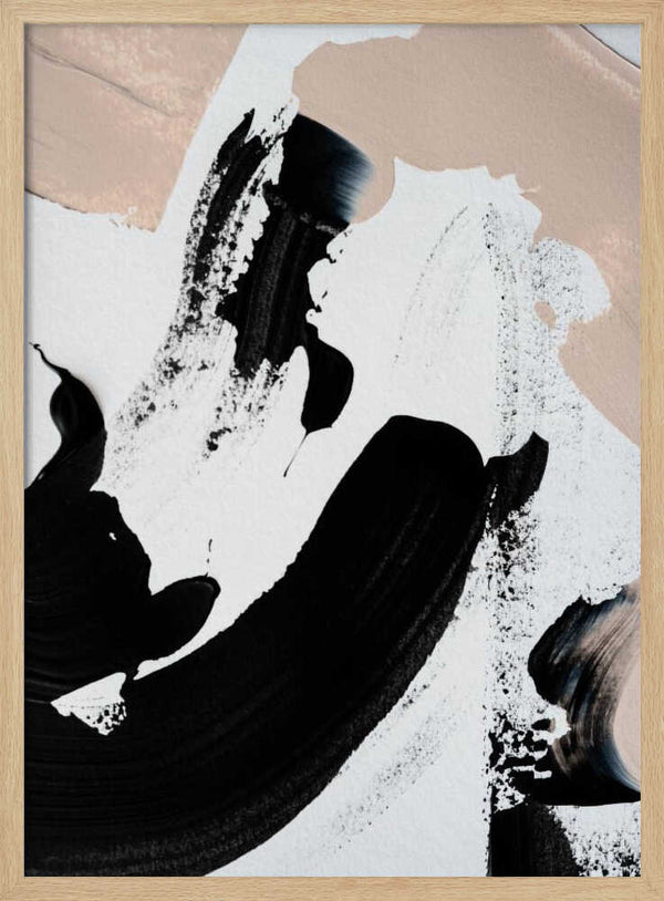 Tablou înramat „Monochrome Dance” de uplusmestudio