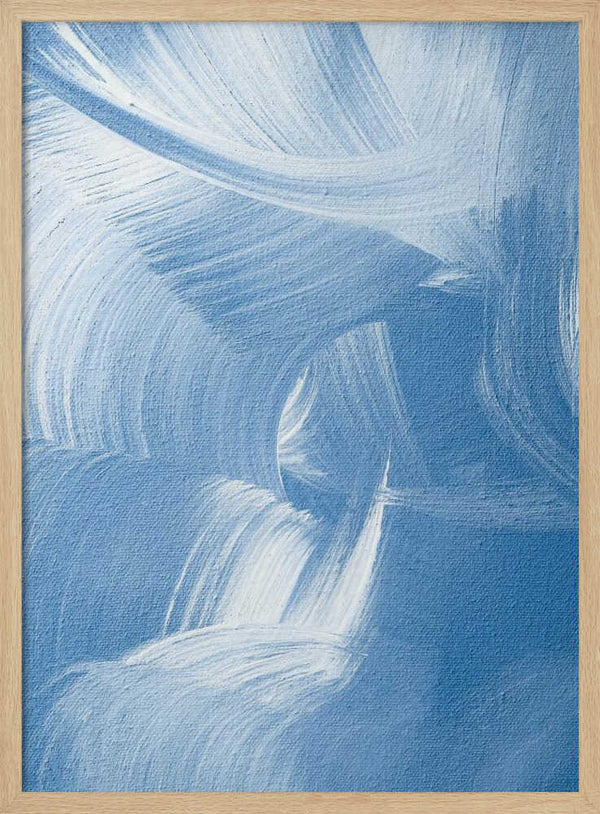 Tablou înramat „Acrylic Waves” de uplusmestudio