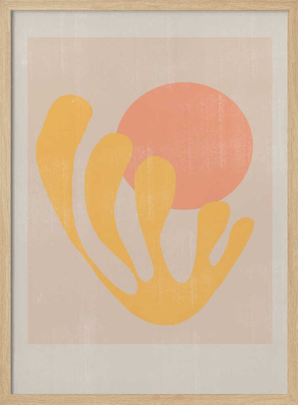 Tablou înramat „Solar Embrace” de THE MIUUS STUDIO