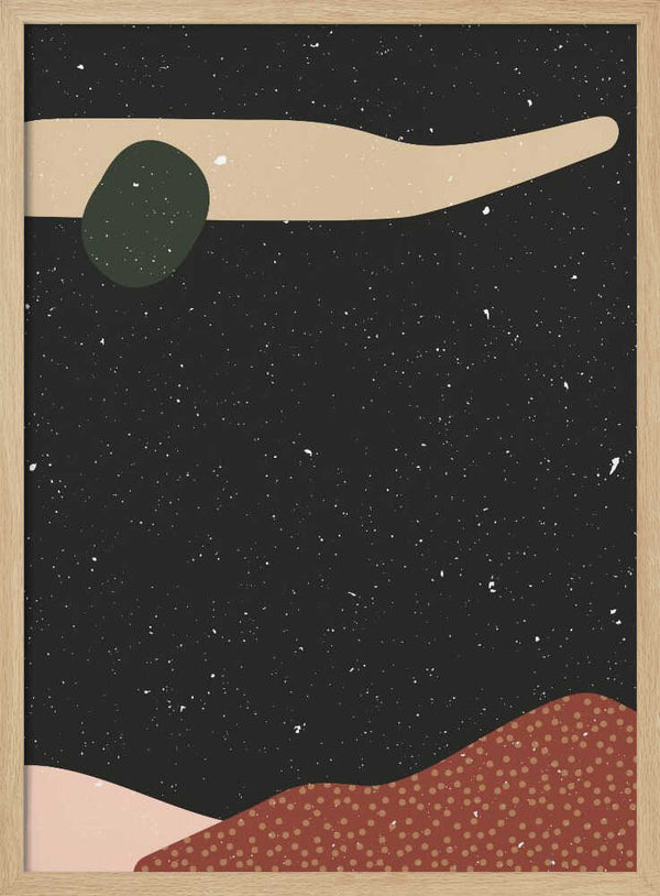 Tablou înramat „Abstract composition 3” de NKTN