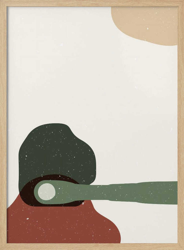 Tablou înramat „Abstract composition 4” de NKTN