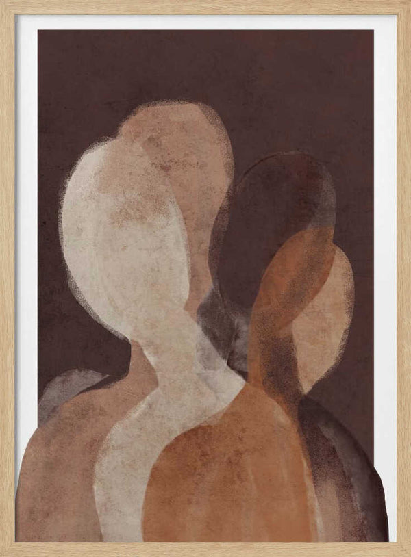 Tablou înramat „Layered Shadows” de Treechild