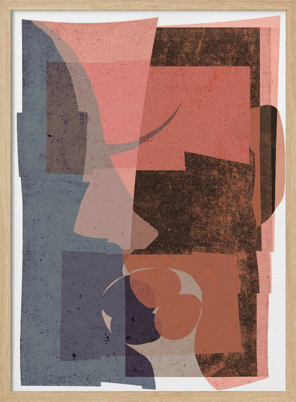 Tablou înramat „Fragmented Hues” de Treechild