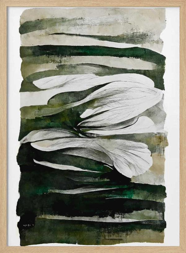 Tablou înramat „Whispering Petals” de Treechild