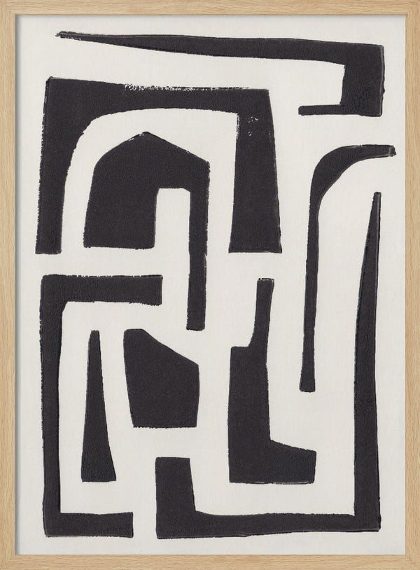 Tablou înramat „Neighbourhood” de Alisa Galitsyna