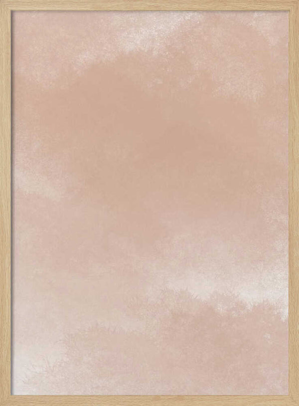 Tablou înramat „Peachy Mood” de uplusmestudio