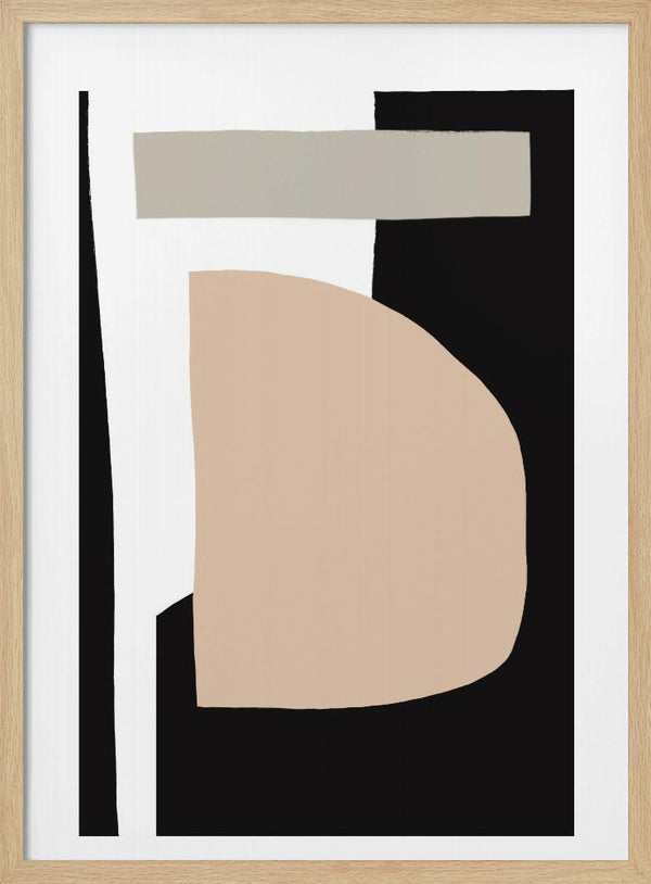 Tablou înramat „Abstract Layers” de uplusmestudio