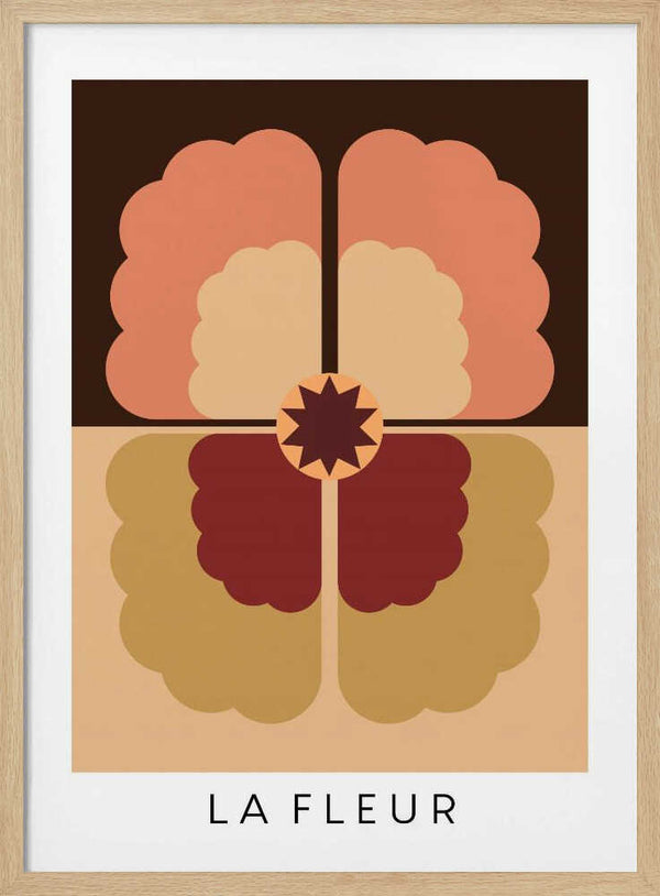 Tablou înramat „La Fleur” de Frances Collett