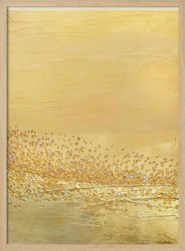 Tablou înramat „Gold” de Alyson Storms