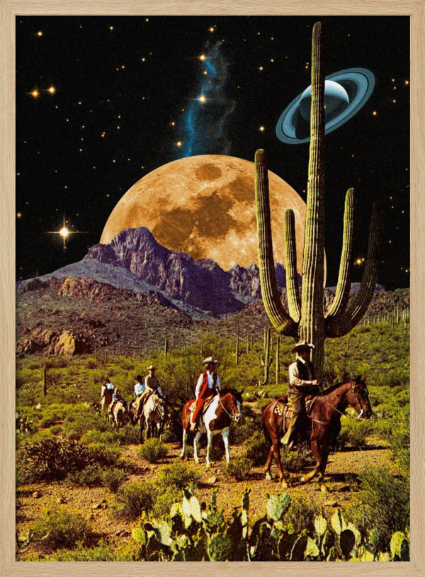 Tablou înramat „Space Cowboys” de Taudalpoi