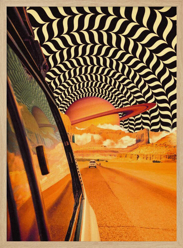 Tablou înramat „The Real Road Trip II” de Taudalpoi