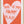 Tablou înramat „Happy Heart Message” de Athene Fritsch