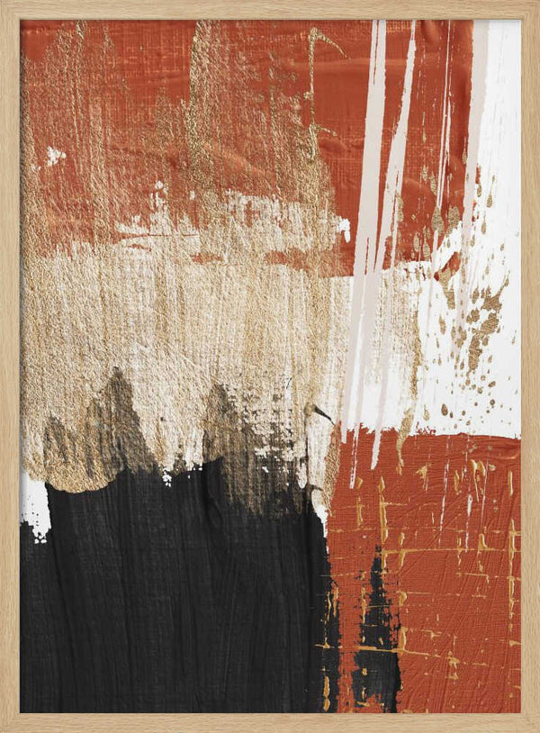 Tablou înramat „Cover of Fire-3” de Sally Ann Moss