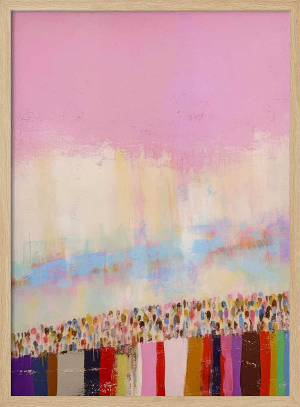 Tablou înramat „Pastel Reverie” de Treechild