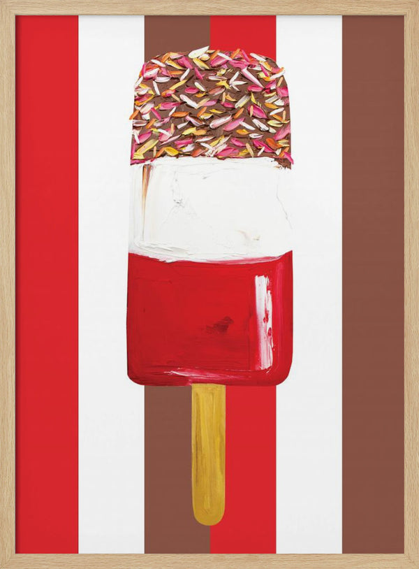 Tablou înramat „Fab Stripes” de Alice Straker