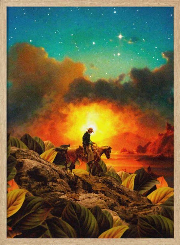 Tablou înramat „Cowboy II” de Taudalpoi