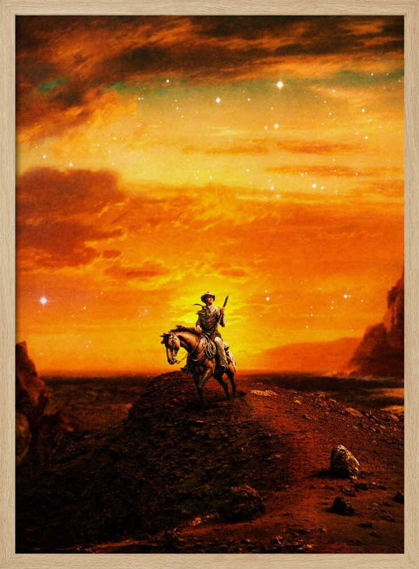 Tablou înramat „Courage” de Taudalpoi