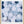 Tablou înramat „Blue Bubbles” de Louise van Terheijden