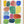 Tablou înramat „Color Blocks 3” de Louise van Terheijden