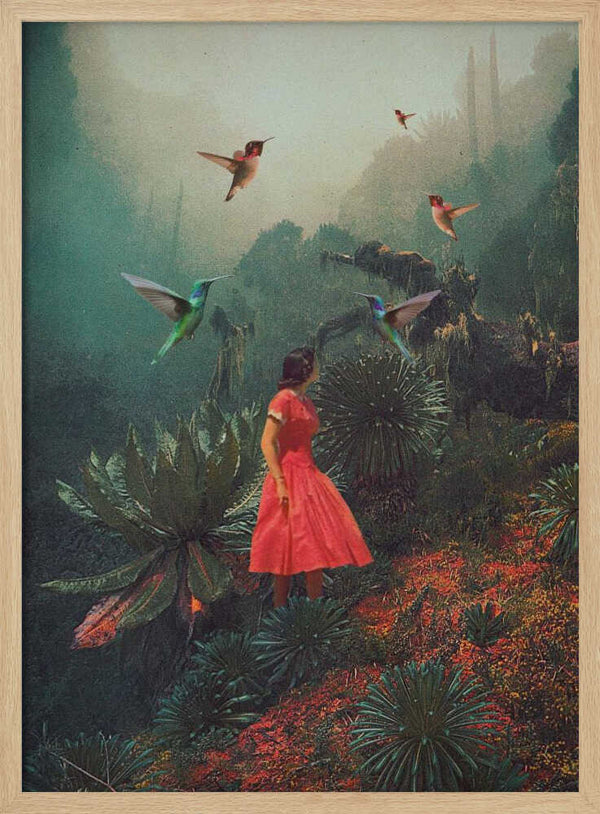 Tablou înramat „20 Seconds Before the Rain” de Frank Moth