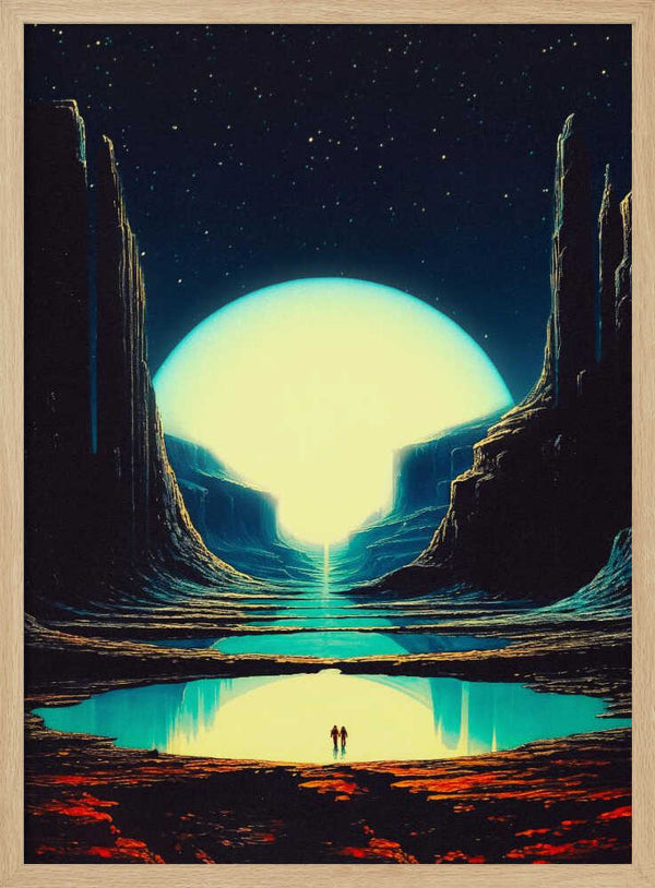 Tablou înramat „Never Lost With You” de Taudalpoi