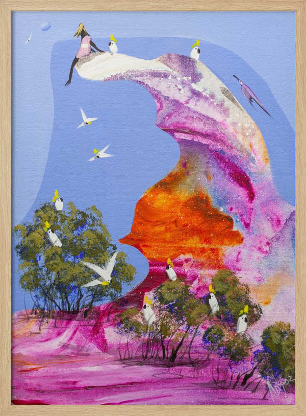 Tablou înramat „Away from it all” de Adam Bogusz