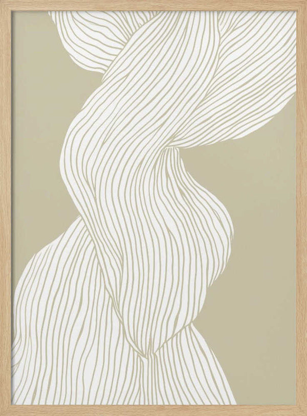 Tablou înramat „Contours of Grace” de Treechild