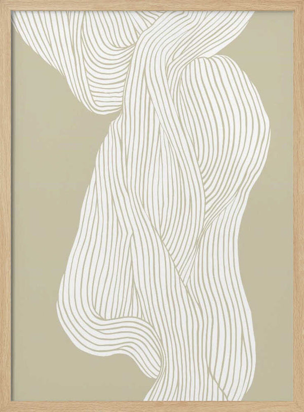 Tablou înramat „Flowing Lines Ballet” de Treechild