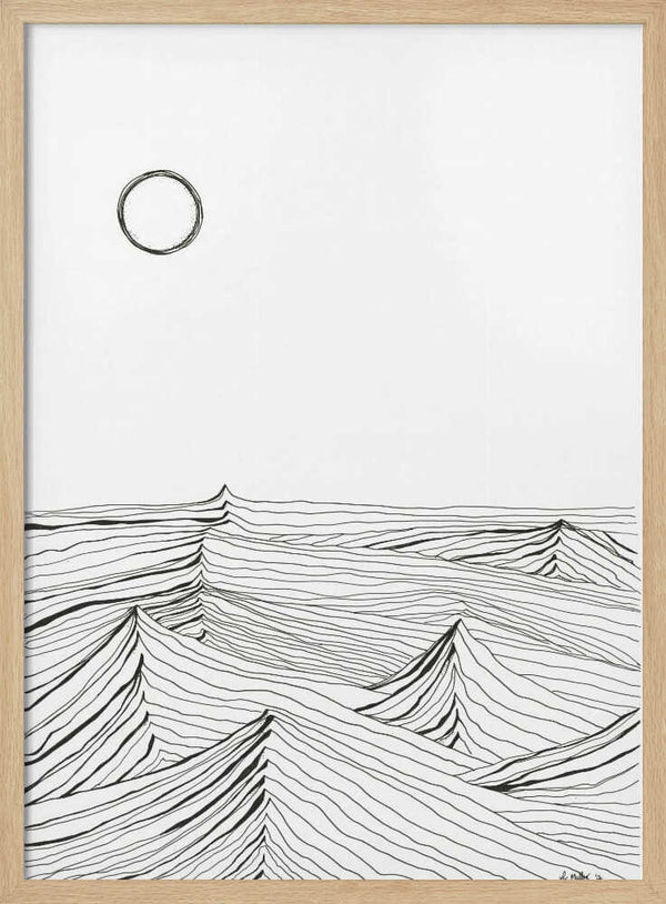 Tablou înramat „Landscape” de Lor Muller