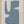 Tablou înramat „Mid Century Blue I” de Orara Studio