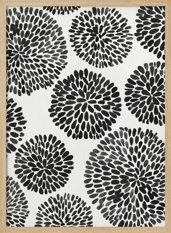 Tablou înramat „SANTAN” de Fun Qui