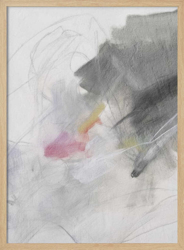 Tablou înramat „Action painting II” de Alma