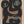 Tablou înramat „Abstract Black Portrait Pair” de Little Dean