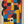 Tablou înramat „Bauhaus Abstract Color Block” de Little Dean
