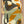 Tablou înramat „Luminous Ochre Abstract Infinity” de Little Dean