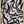 Tablou înramat „Black line in grey 02” de Little Dean